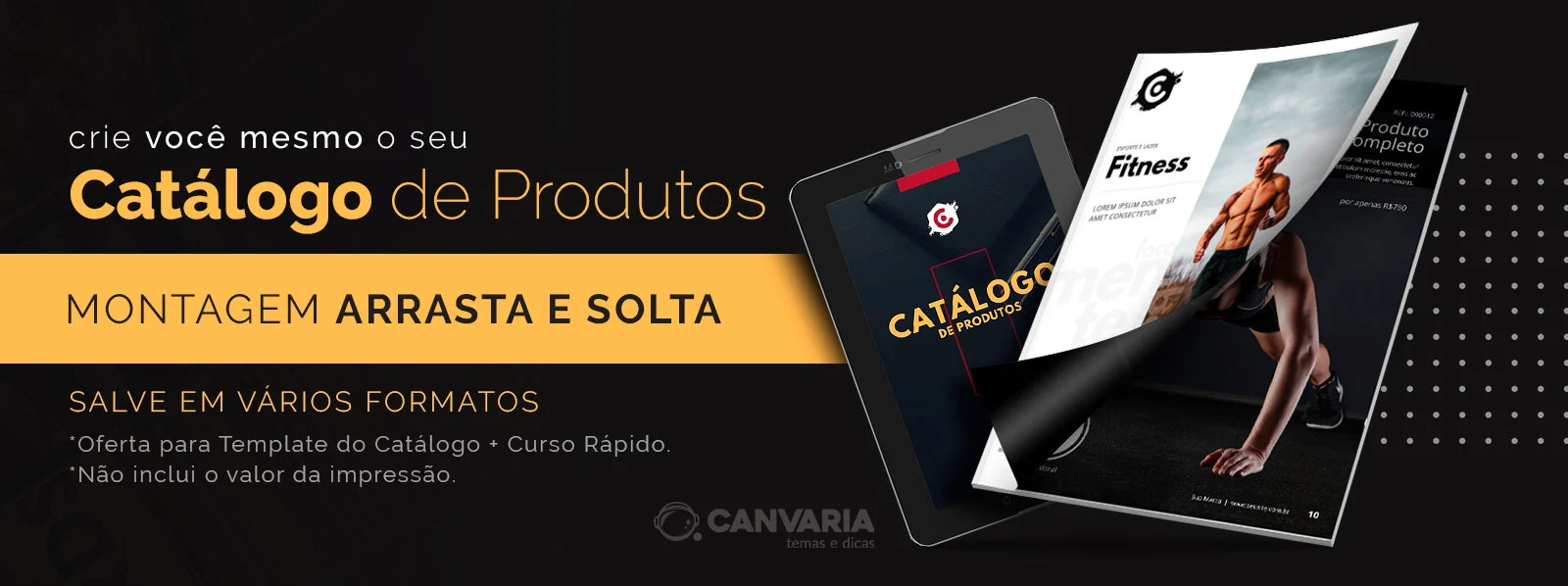 Criação de Catálogo de Produtos Digital PDF